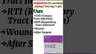 Augmentin Coamoxiclav Indications  dosage [upl. by Htrow]