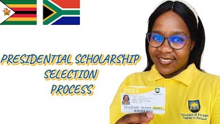 Study in South Africa  The Selection Process amp How Zimbabwe Presidential Scholarship Really Works [upl. by Ahtoelc]