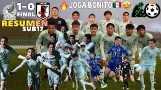 México SUB17 VS Japón SUB17 RESUMEN 🔥 Copa Mondial Futbol Montaigu J1 FINAL 🇲🇽10🇯🇵 2632024 [upl. by Aramot]