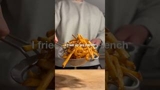 How to Make a Classic Steak Frites 🥩🍟 steak cooking shorts [upl. by Eimma]