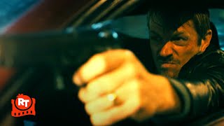 Silent Night 2023  EPIC Car Chase  Joel Kinnaman SLAUGHTERS Gangsters Scene  Movieclips [upl. by Adyeren938]