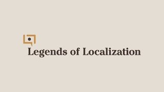 Legends of Localization [upl. by De Witt189]