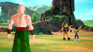 Dragon Ball Sparking Zero  Tenshinhan vs Vegeta amp Nappa [upl. by Darcy979]