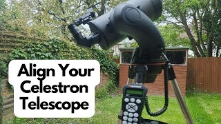 How To Use SkyAlign To Align Your Celestron Telescope [upl. by Narad]