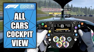 F1 2021 – All Cars Cockpit View Showcase [upl. by Sylvester165]