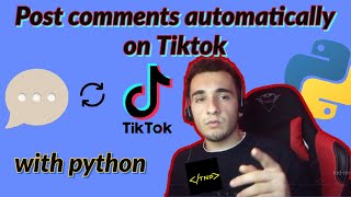 How to build a bot that comments automatically on Tiktok [upl. by Salba]