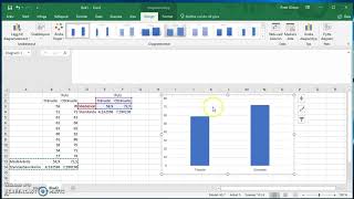 Excel Introduktion räkna ut medelvärde och göra figurer [upl. by Ille]