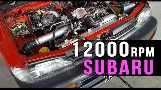 The 12000rpm Subaru called Betty 😲  Built by GotitRex [upl. by Sofia]