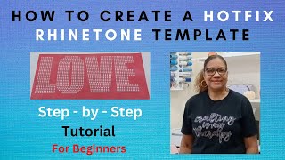 How To Create A Hotfix Rhinestone Template StepbyStep Tutorial [upl. by Reeve409]