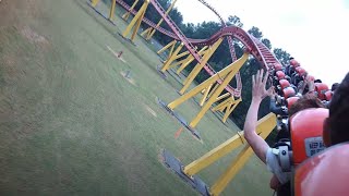 Intimidator 305  Kings Dominion  Back Row 4K HD POV  May 2023 [upl. by Ahsaele]