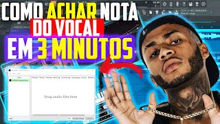 Aprenda achar a nota do vocal em 3 minutos usando o KeyFinder [upl. by Karb]