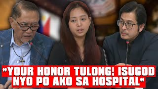 Cassandra Ong Halos Mahimatay sa Tanong Sinugod sa Hospital [upl. by Noiwtna]