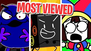 MOST VIEWED FUSIONANIMATIONS VIDEOS OF 2023 TDOS The Amazing Digital Circus and More [upl. by Ronnica]