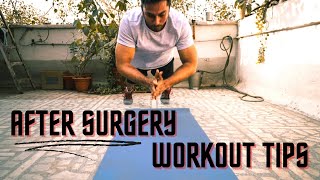 Exercise After Surgery  How to Start safely  Dr Vishal Tomar  Open Consult [upl. by Lyrradal]