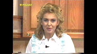 Ewa Wachowicz gotuje w Polsacie 1996 [upl. by Eanad716]