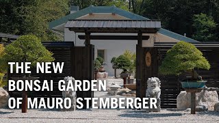 Mauro Stembergers new bonsai garden opening day [upl. by Leirbaj849]