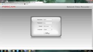 Video tutorial of Foscam NVR  How to set FTP on your NVR on website [upl. by Lyj361]