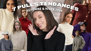 PULLS TENDANCES À AVOIR CET AUTOMNEHIVER 20242025 [upl. by Adnoma195]