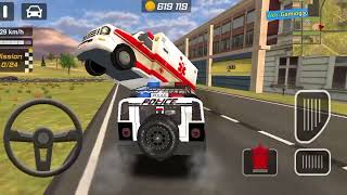 Akhi Gaming 1 Police Car Crop Simulator Game Picke 2024 [upl. by Atalya]