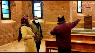 Div comm visits newly renovated church in Srinagar [upl. by Nerok]