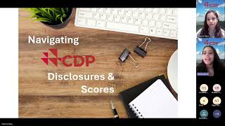 WEBINAR  Navigating CDP Disclosures amp Scoring  Kosher Climate India  CDP [upl. by Binetta]