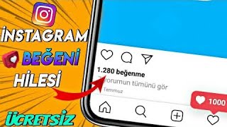 İnstagram Beğeni Hilesi 2024  Ücretsiz Şifresiz İnstagram Beğeni Hilesi [upl. by Avika]