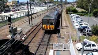 CityRail KSet K3 Silver Suburban Train stables at Morisset Railway Station [upl. by Leonhard]