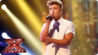 Sam Callahan sings Summer of 69 by Bryan Adams  Live Week 1  The X Factor 2013 [upl. by Anelaj350]