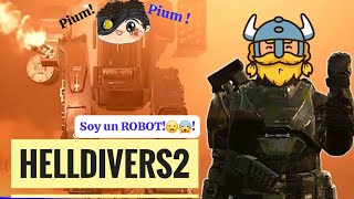 ⭐️🚀 SOY Robot GaiGo amp VikinGo Activando un Cohete y BOOOM 😎 HELLDIVERS2 Automatas [upl. by Den]