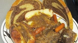 Easy German Sauerbraten recipe [upl. by Auohc226]