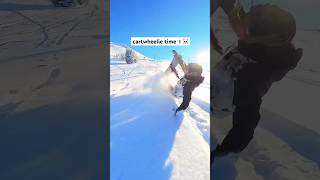 That hurt ☠️😅snowboarder snowboarding snowsports snowboardgirl ouch ouchie [upl. by Keldon]