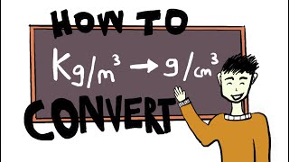 How to Convert kgm3 to gcm3 And NEVER BE WRONG AGAIN [upl. by Ekim]