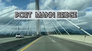 4K Driving through Port Mann Bridge in BC Canada [upl. by Suk]