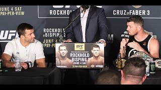 Luke Rockhold Went Off on Michael Bisping in a NSFW Tirade at the UFC 199 PostFight Presser [upl. by Ettesoj432]