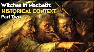 Witches in Macbeth part 2 context and opening scenes analysis [upl. by Adnawot]