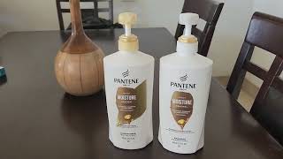 Review Pantene Daily Moisture Renewal Shampoo amp Conditioner [upl. by Tonl]