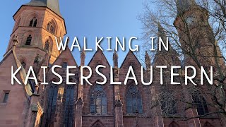 Trip to KAISERSLAUTERN Germany 🇩🇪  Walking Tour [upl. by Seravaj]