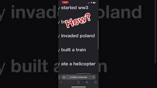 Help I accidentally invaded Poland history wartime worldwar2 [upl. by Goldie547]