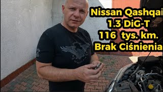 NISSAN QASHQAI 13 DiGT 2021r 117 tys km BRAK CIŚNIENIA [upl. by Kizzee868]