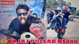 Finally Pulsar NS400 Agaya Assam Meh Wow 🤩 [upl. by Donall]