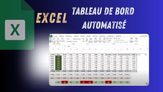 Tableau De Bord Automatisé Avec Excel Macros [upl. by Placia25]