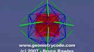 Infinite Recursive Zoom In of Nested Platonic Solids [upl. by Anastasio]