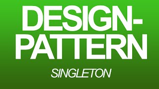 DesignPattern German  Singleton [upl. by Lepley]