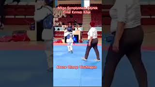 2024 Taekwondo Minikler Bölge Şampiyonası Çeyrek Final Esma BAL MeampSa [upl. by Burr549]