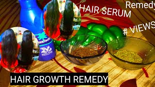 Hair Growth serum  Hair Growth Remedy [upl. by Allerus]