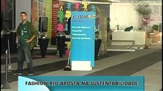 Fashion Rio tendência da moda no verão carioca  Repórter Brasil manhã [upl. by Ober]