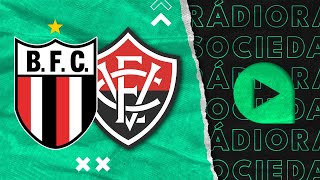 Botafogo SP x Vitória  Brasileirão Série B 2023  Rádio Sociedade [upl. by Uliram]