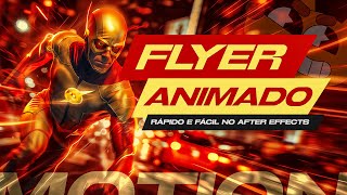 COMO FAZER FLYER ANIMADO RAPIDAMENTE NO AFTER EFFECTS  BRAZU PASS [upl. by Settera781]