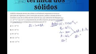 DILATAÇÃO DOS SÓLIDOS AP03 A dilatação térmica dos sólidos é um fenômeno importante em diversas [upl. by Eegnat]