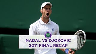 Classic Highlights Djokovics FIRST Wimbledon Title  Rafael Nadal vs Novak Djokovic 2011 Final [upl. by Einot267]